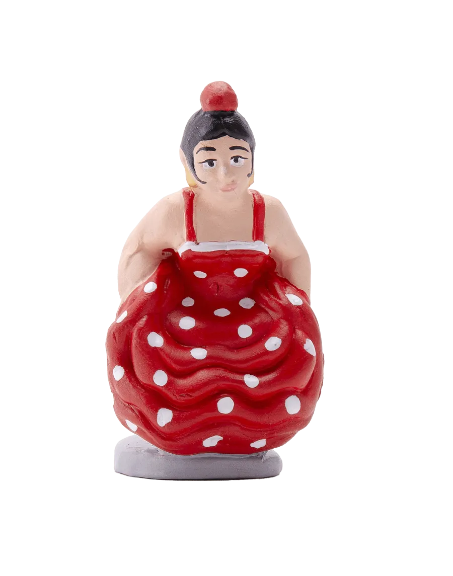 Figura de Caganer Flamenca de Alta Calidad - Compra Ahora