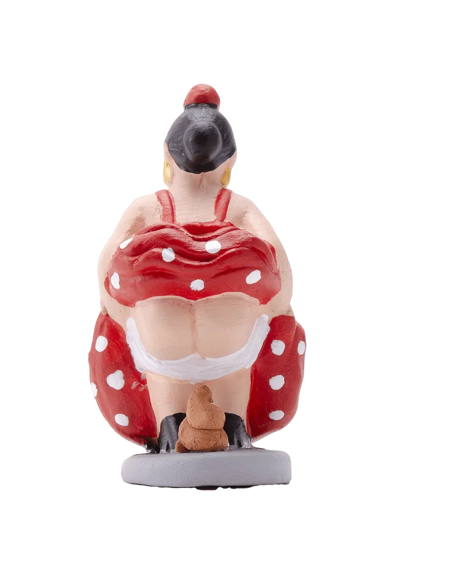 Figura de Caganer Flamenca de Alta Calidad - Compra Ahora