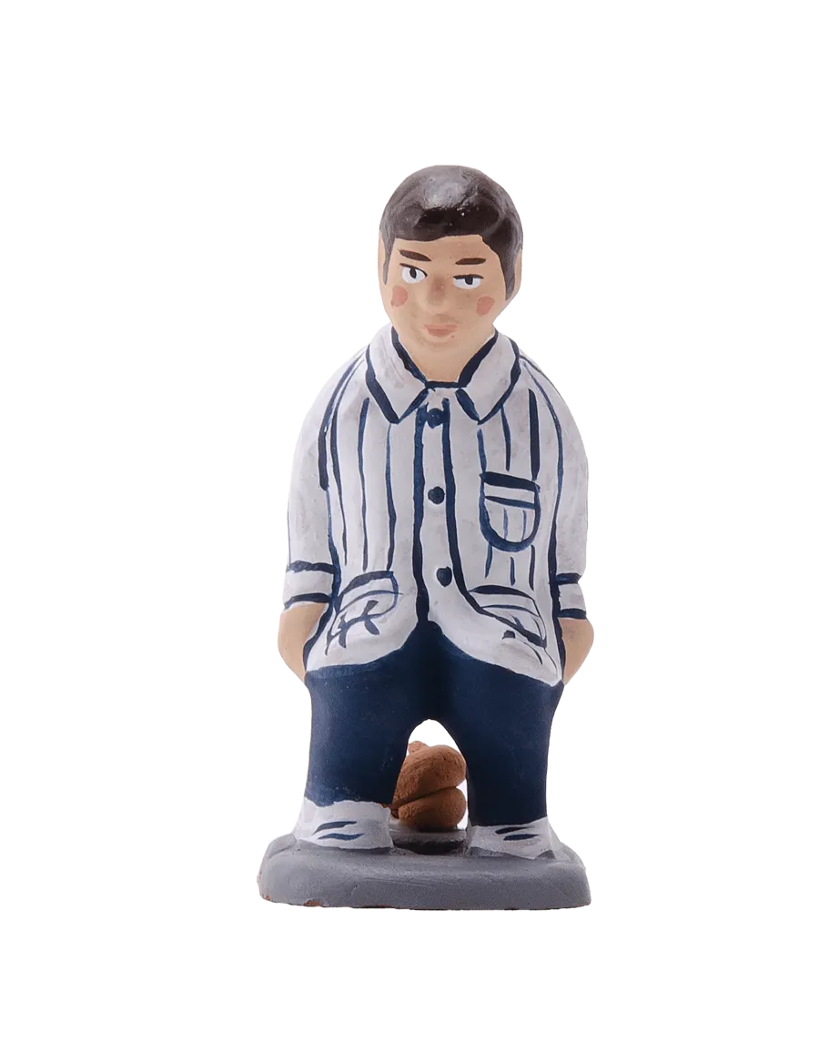 Figura de Caganer Estudiante de Alta Calidad - Compra Ahora